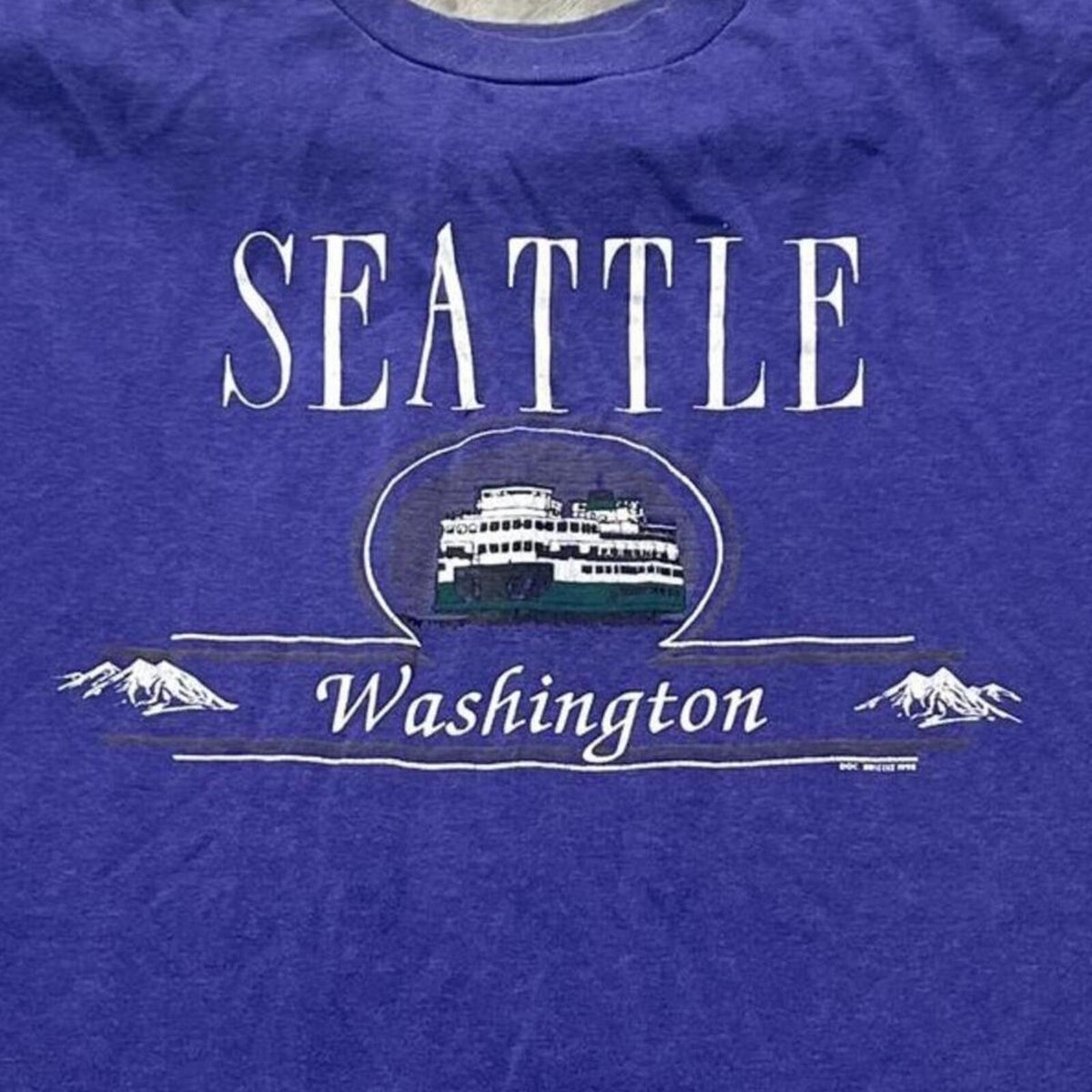 Seattle, Washington Preowned XL T-shirt