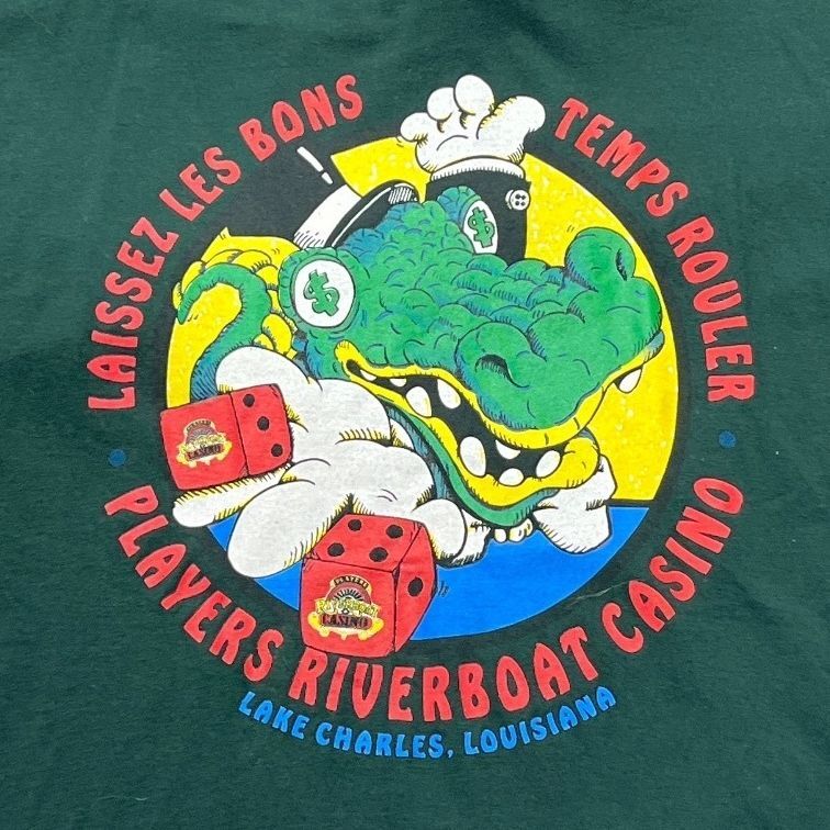 Vintage Players Riverboat Casino Preowned XL T-shirt