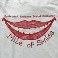 Vintage Mile Of Smiles SWLA Dental Association Preowned XL T-shirt
