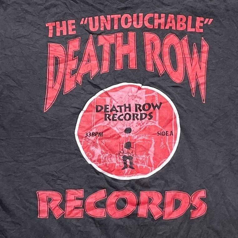 Death Row Records Preowned Large T-shirt