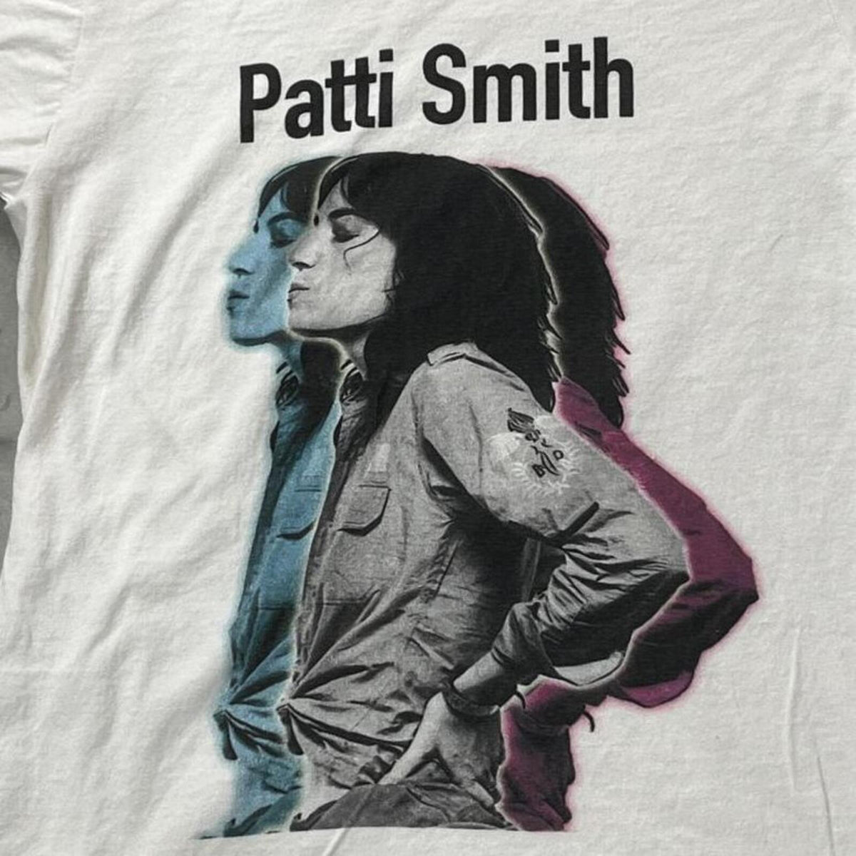 Patti Smith Preowned Small Ringer T-shirt