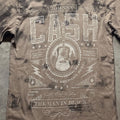 Johnny Cash Preowned Small Tie Dye Long Sleeve T-shirt