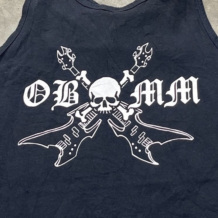 Old Bridge Metal Militia Preowned Large Tank Top T-shirt