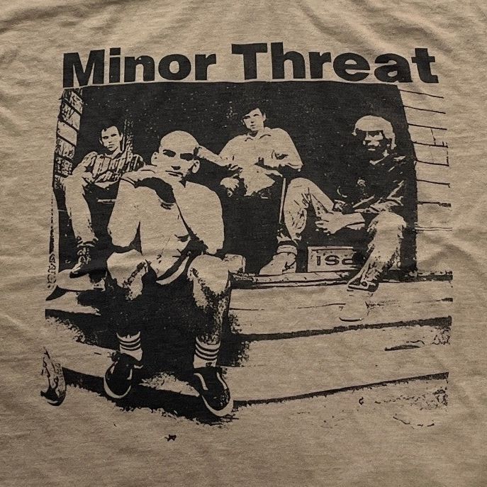 Minor Threat Preowned Large T-shirt