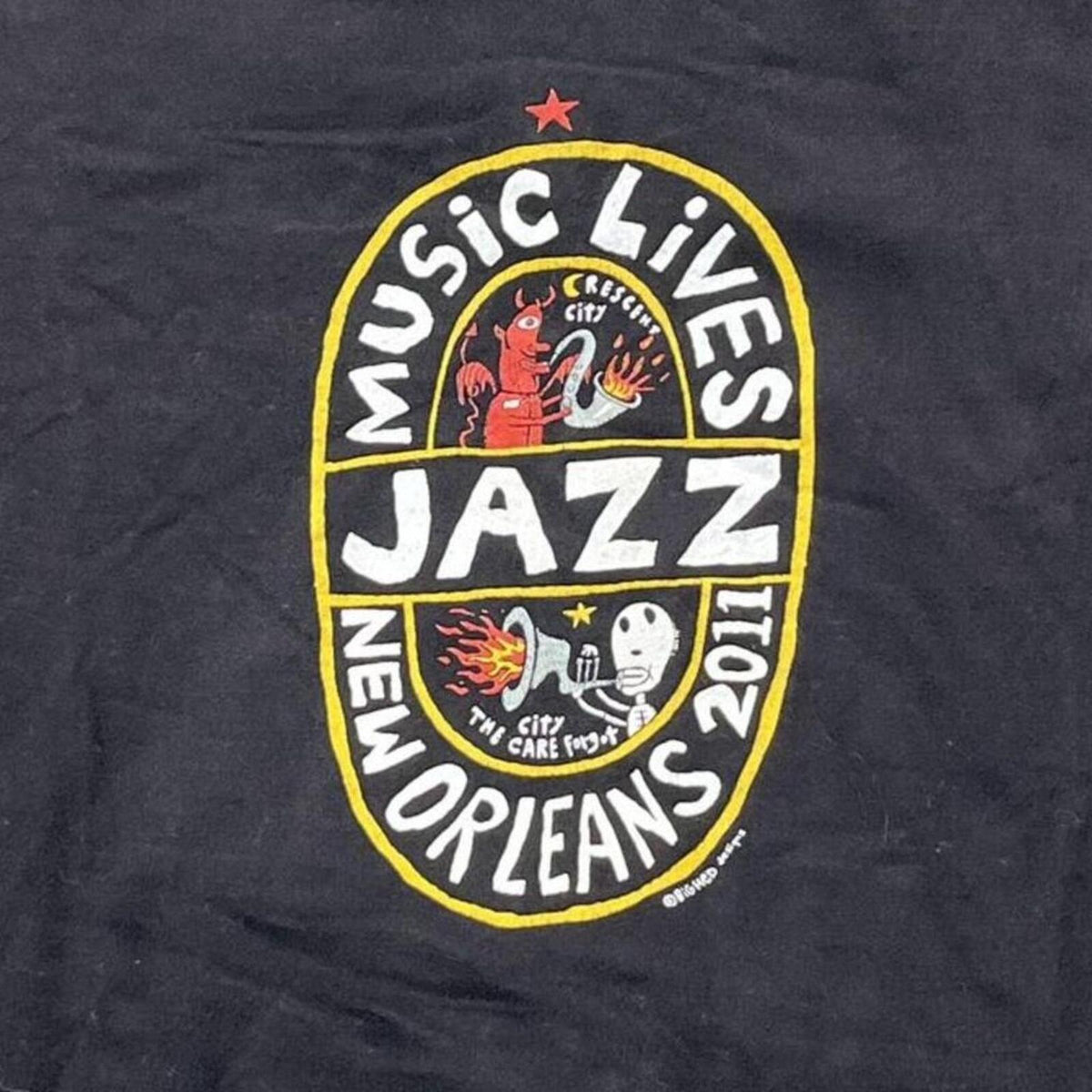 New Orleans Jazz Preowned Medium T-shirt