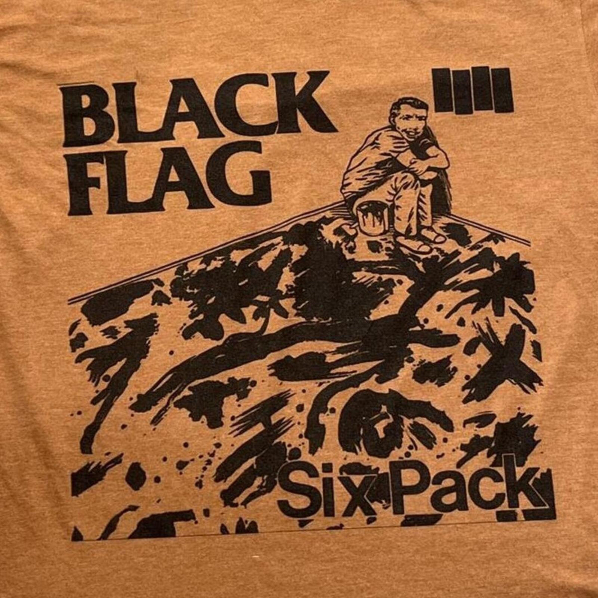 Black Flag Preowned Large T-shirt