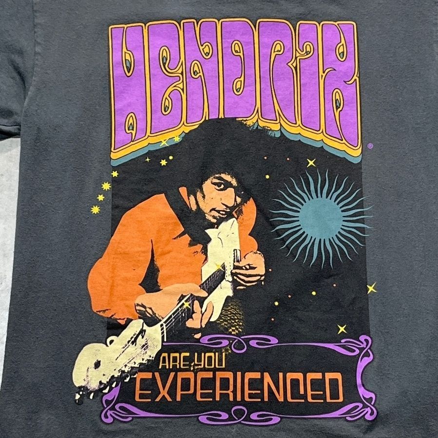 Jimi Hendrix Preowned Medium Cropped Neckline T-shirt