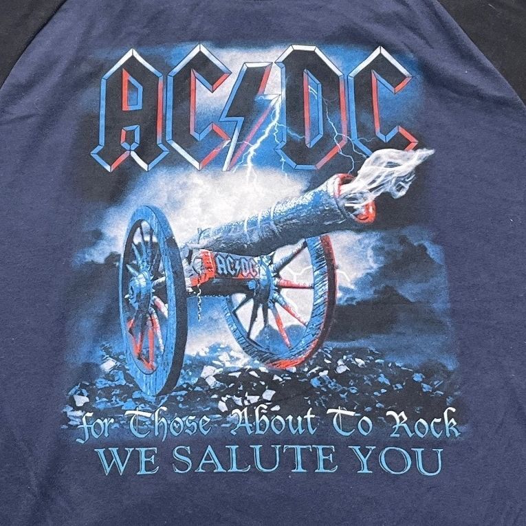 ACDC Preowned XL 3/4 Sleeve T-shirt