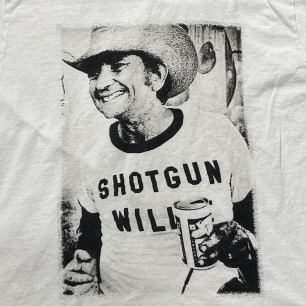 Willie Nelson Preowned Large Ringer T-shirt