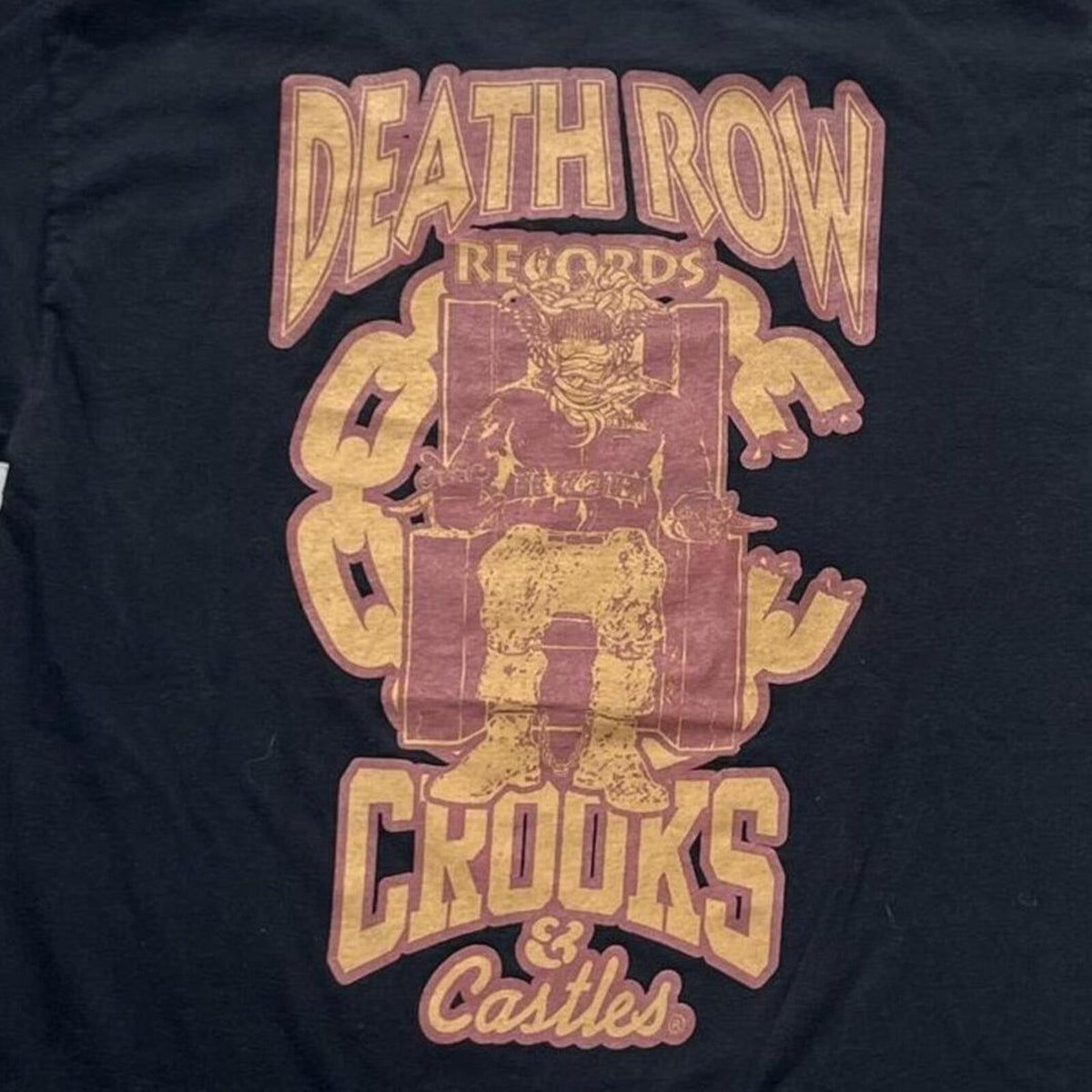Death Row Records Preowned Medium T-shirt