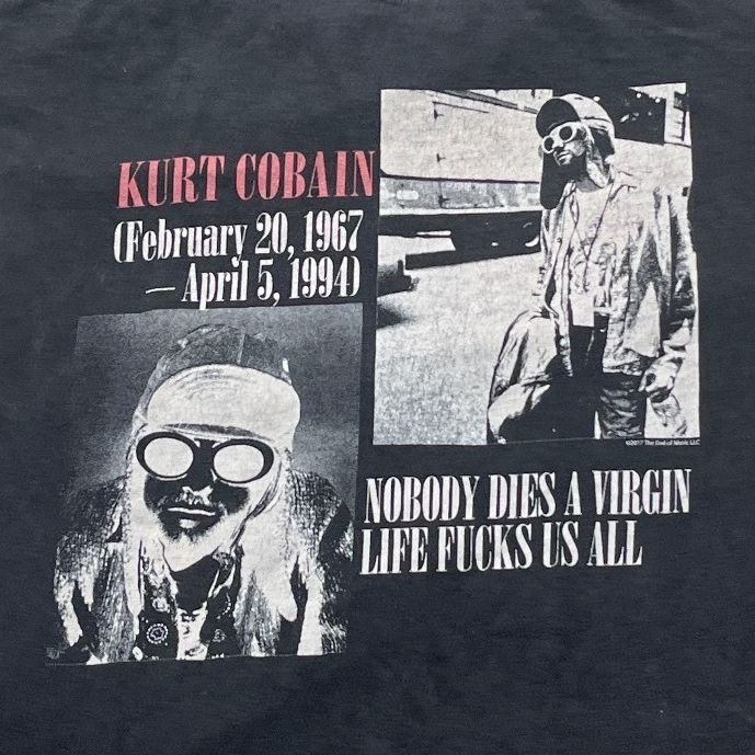 Kurt Cobain Preowned XL T-shirt