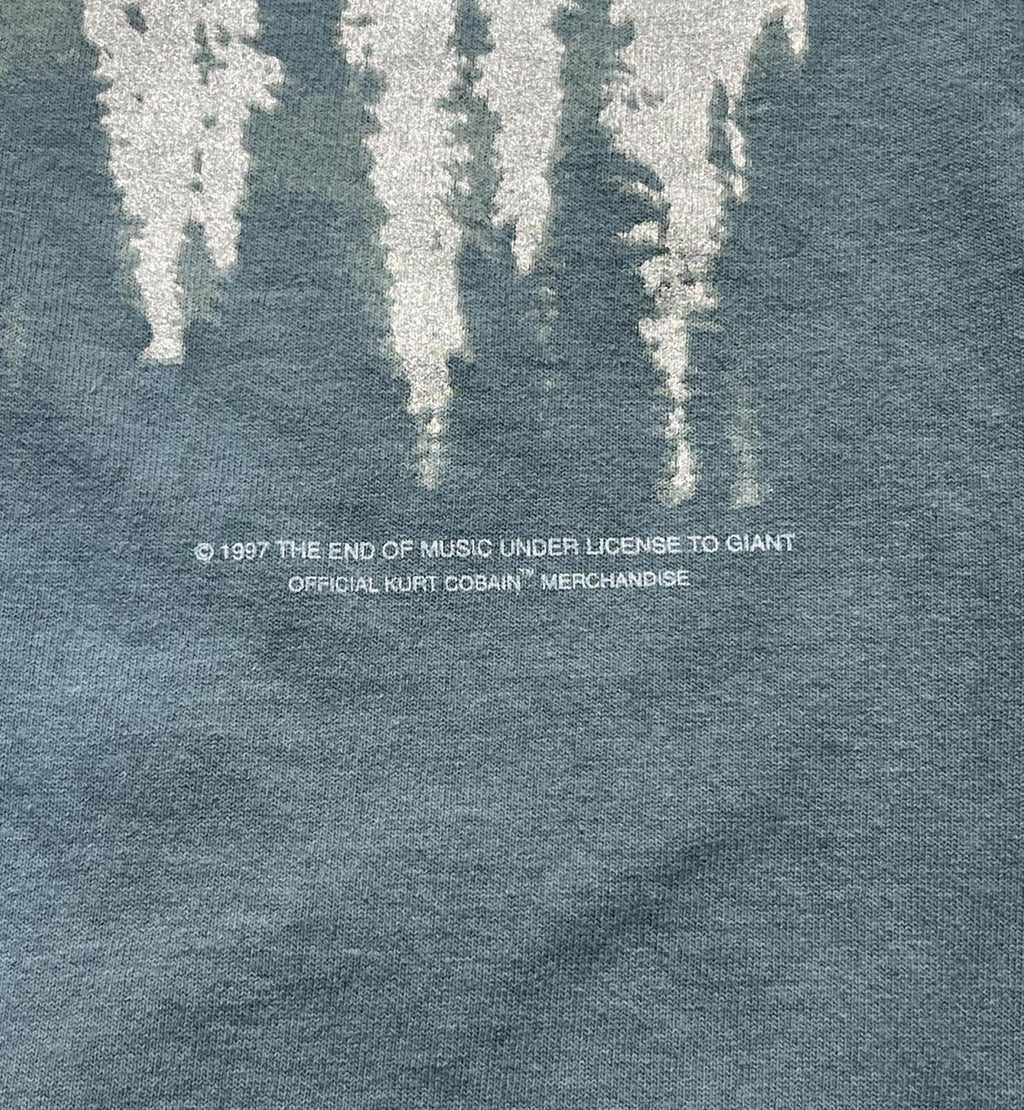 Vintage 1997 Kurt Cobain The End Of Music Preowned XL T-shirt
