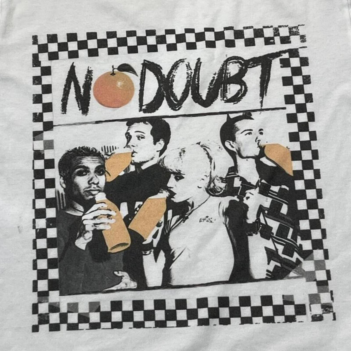 No Doubt Preowned Large Ringer T-shirt