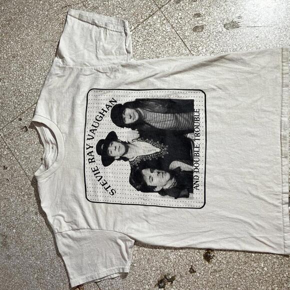 SRV preowned Large Band T-shirt