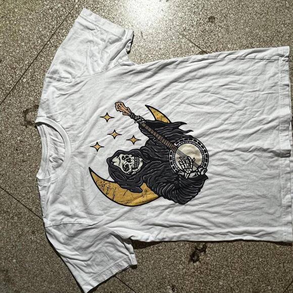 Grim Reaper Banjo preowned Medium T-shirt