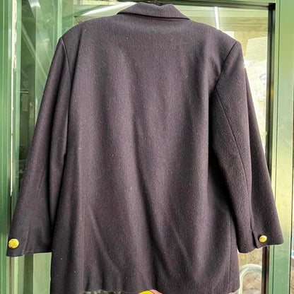 Vintage Character suburbanwear navy dress coat