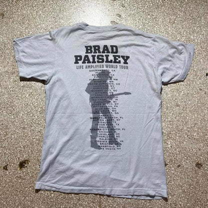 Brad Paisley Medium Graphic Preowned T-shirt