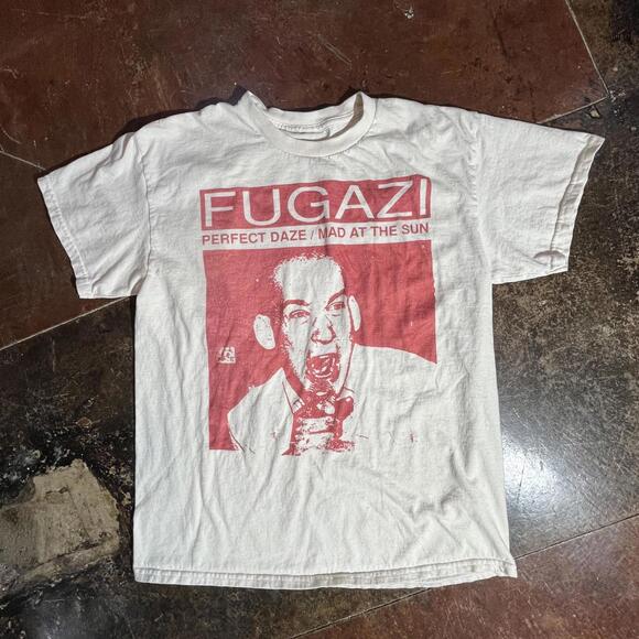 Fugazi Preowned Large Band T-shirt