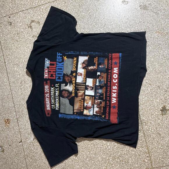 99.5 chili cook off preowned Medium Band T-shirt