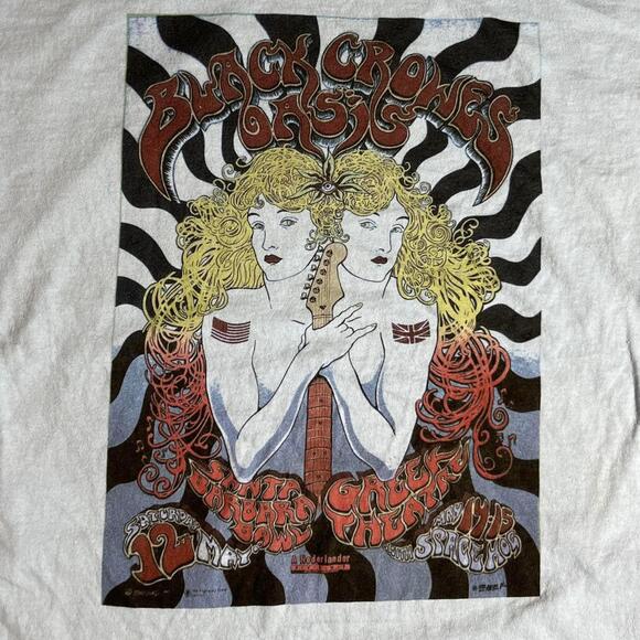 black Crowes Preowned Large T-shirt