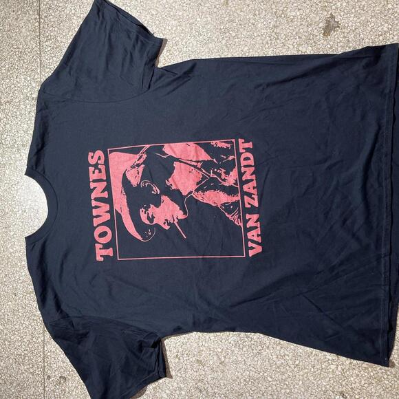 Townes Van Zandt PreOwned 2XL Band tshirt