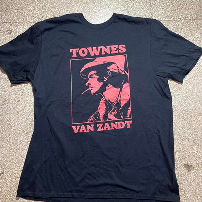 Townes Van Zandt PreOwned 2XL Band tshirt