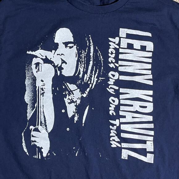 Lenny Kravitz Preowned Large Band T-shirt