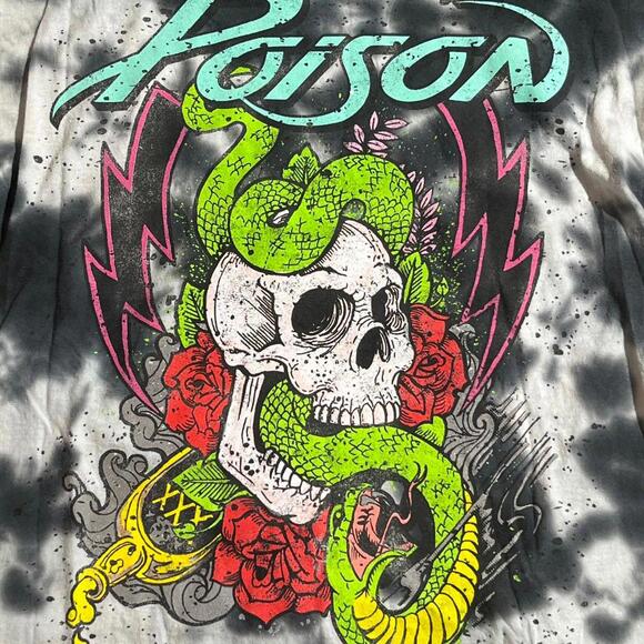poison preowned Medium Band T-shirt