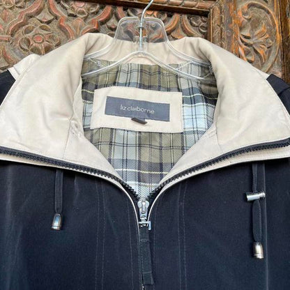 Black Lg Liz Claiborne coat