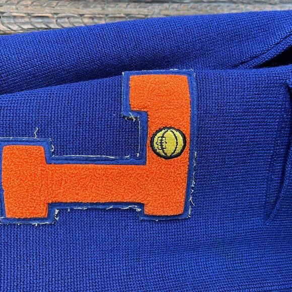 Vintage 1950s Landry HS Wool Basketball Letter Sweater