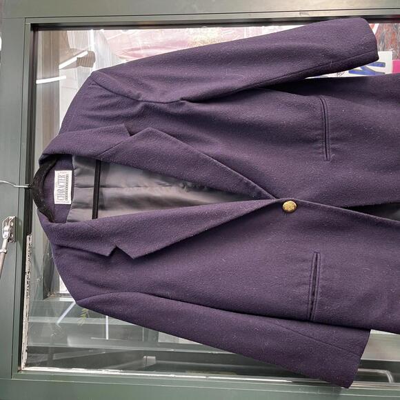 Vintage Character suburbanwear navy dress coat