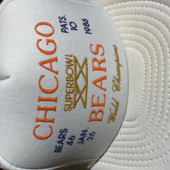 Vintage 1986 Chicago bears Super Bowl world champions hat