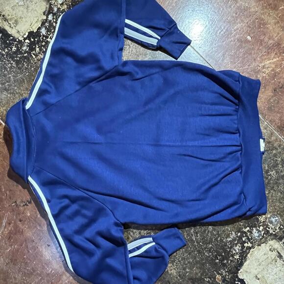 1970s medium dark blue tracksuit