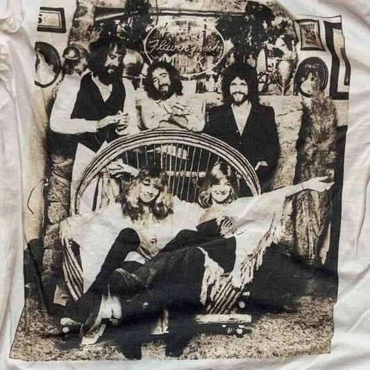 Fleetwood Mac Medium White T-Shirt