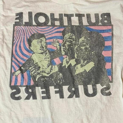 But**ole Surfers  PreOwned Medium Band Tshirt