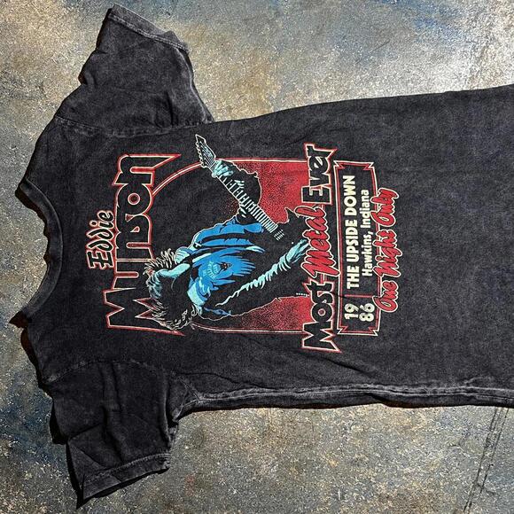 Eddie Munson Extra Small Band T-shirt