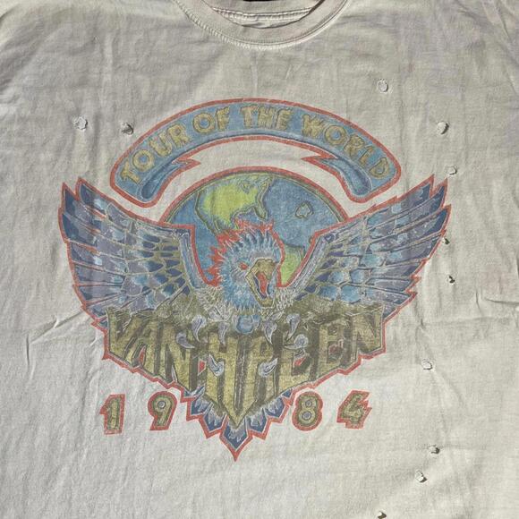 Van Halen Preowned distressed OS Band T-shirt