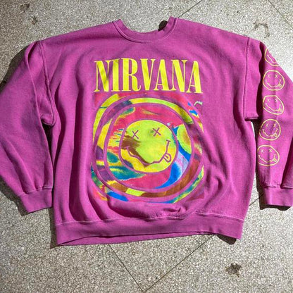 Nirvana PreOwned Large Band Sweatshirt