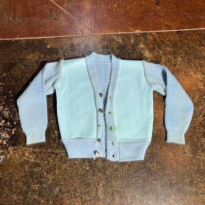 Vintage baby blue Kids Sweater