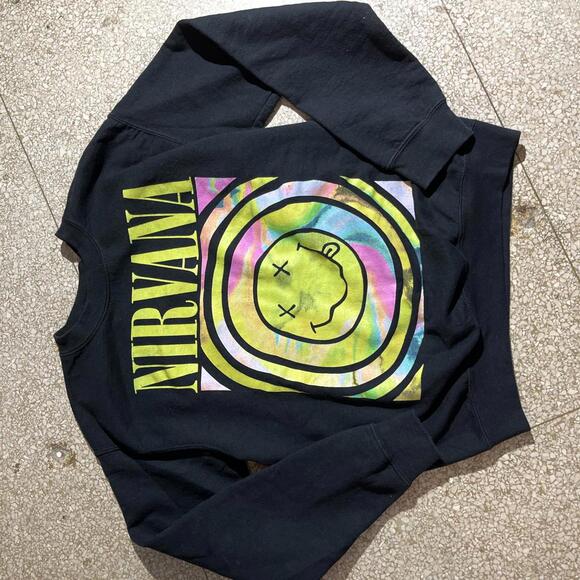 Nirvana PreOwned Small Band Sweatshirt
