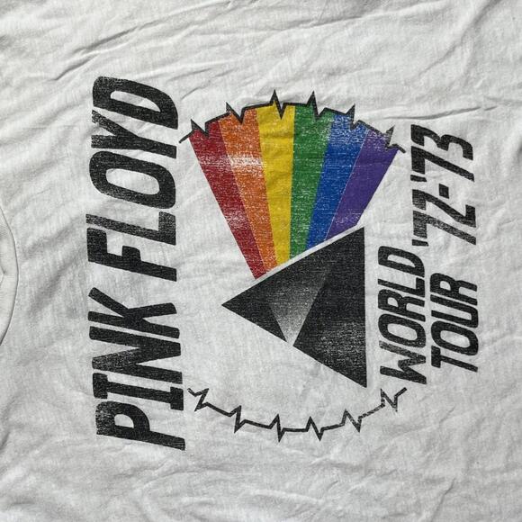 Pink Floyd crop top Small PreOwned Graphic T-Shirt