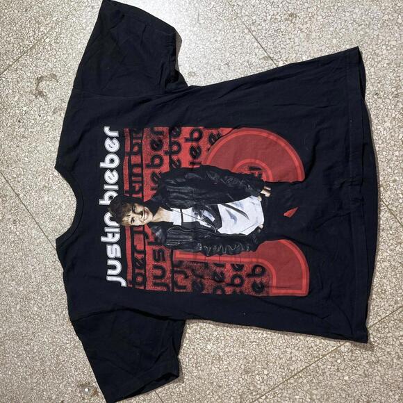 Justin Bieber Preowned Large T-shirt