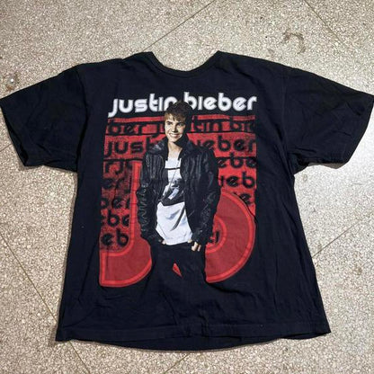 Justin Bieber Preowned Large T-shirt