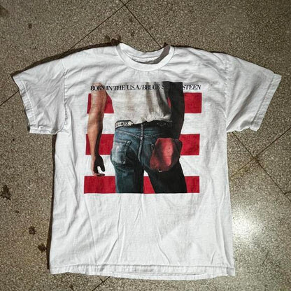Bruce Springsteen Preowned Large Band T-shirt