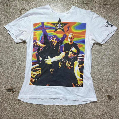 U2 Medium Graphic Preowned T-shirt