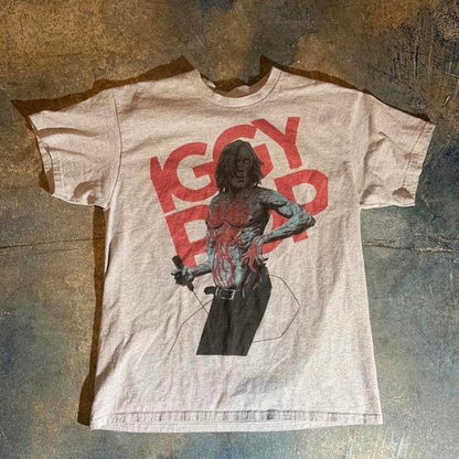 Iggy Pop preowned Large Band T-shirt