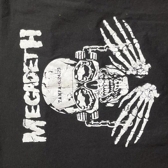 Megadeath Small PreOwned Graphic T-Shirt