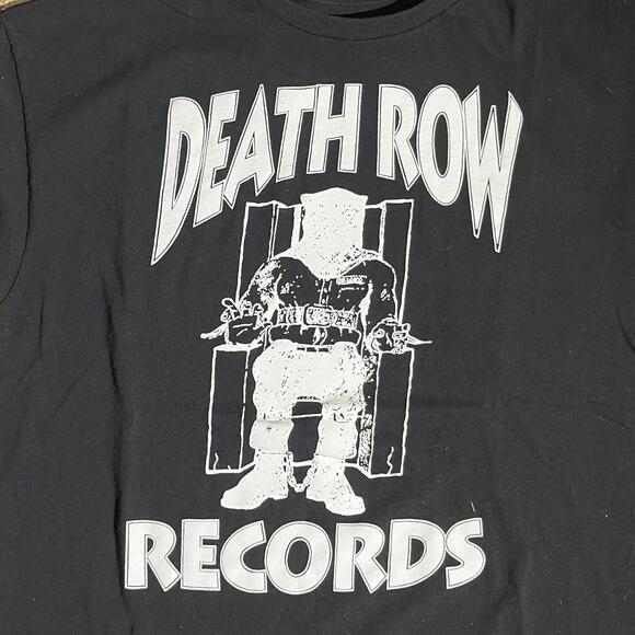 Death Row records PreOwned XL Band Tshirt