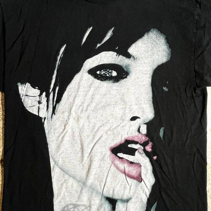 Angelina Jolie Rare Vintage Preowned Large Band T-shirt