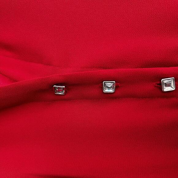 Vintage Robbie Bee Size 10 preowned red dress